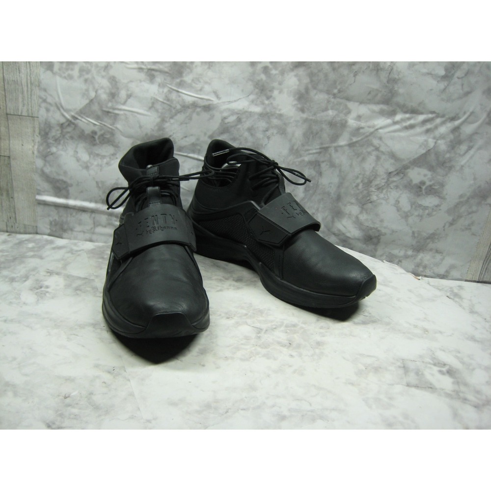 Puma x Fenty by Rhianna HI Sneakers Women 10M Shoes Black Athletic Trainers